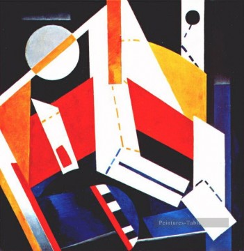 Abstraite pure œuvres - construction 1923 Alexandra Exter résumé